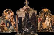 El Greco The Modena Triptych oil on canvas